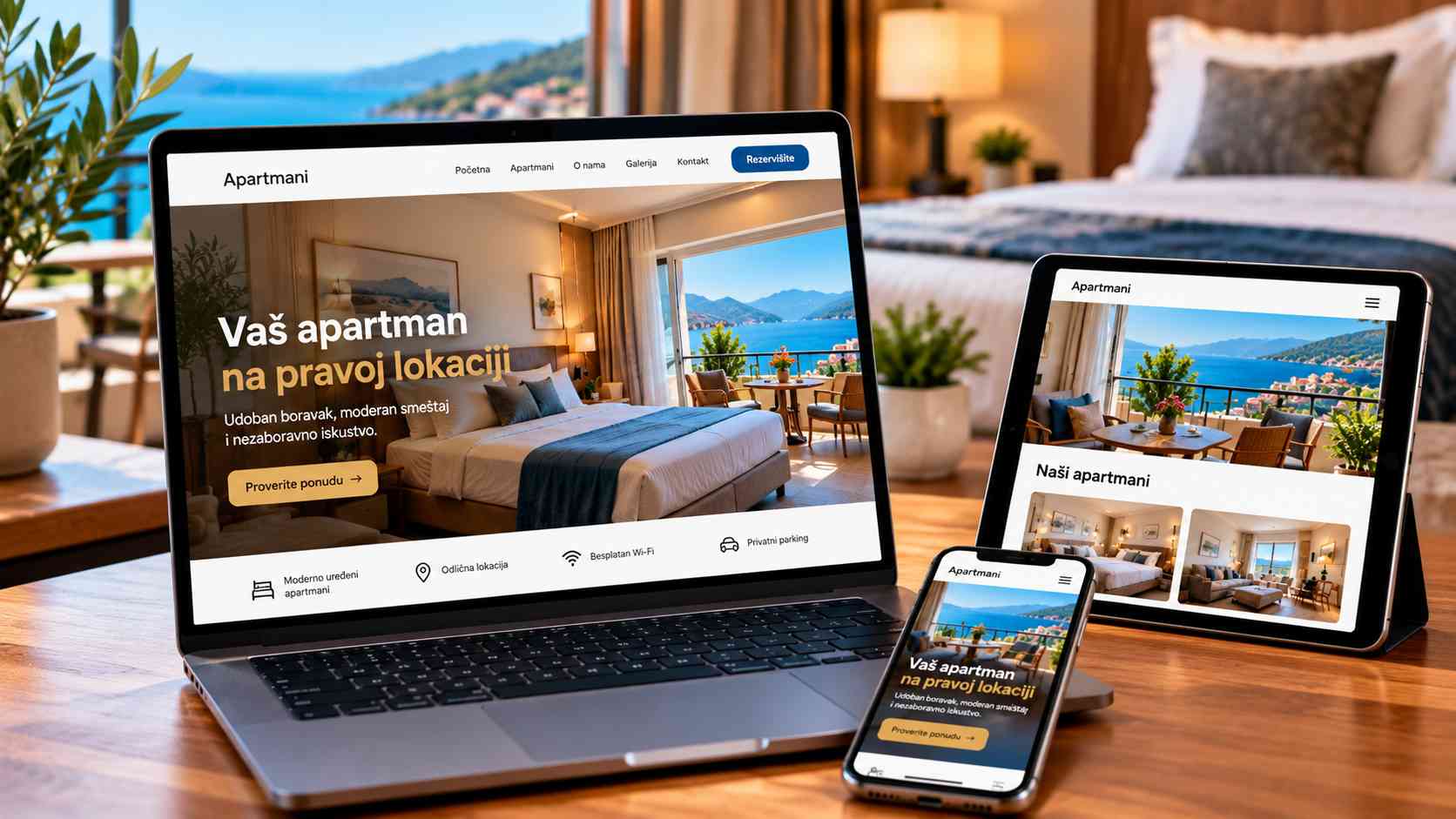Izrada sajta za hotel – EUPROWEB portfolio