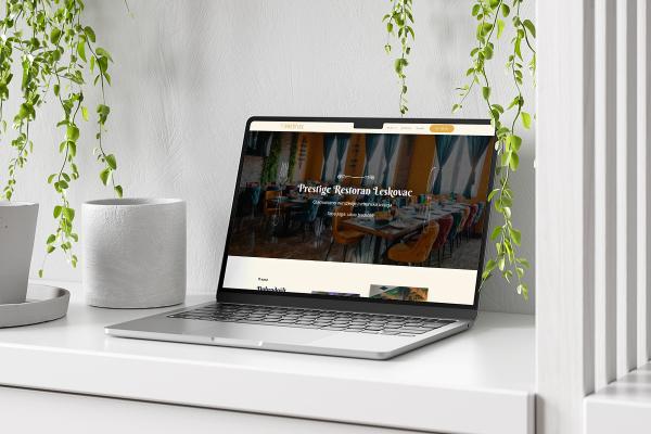 Izrada sajta za Restoran Prestige